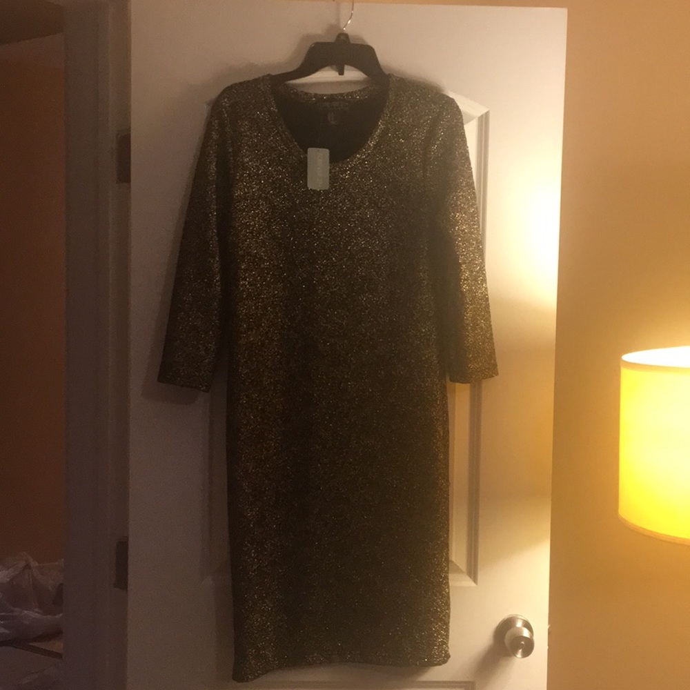 Gold Sequin Dress Forever 21+
